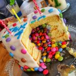 Surprise-Inside-Cake, Rezept, Geburtstagskuchen, Pinata-Effekt, Kuchen, Kidnergeburtstag, Smarties,Geburtstag, Kinder, Überraschungskuchen, Überraschung