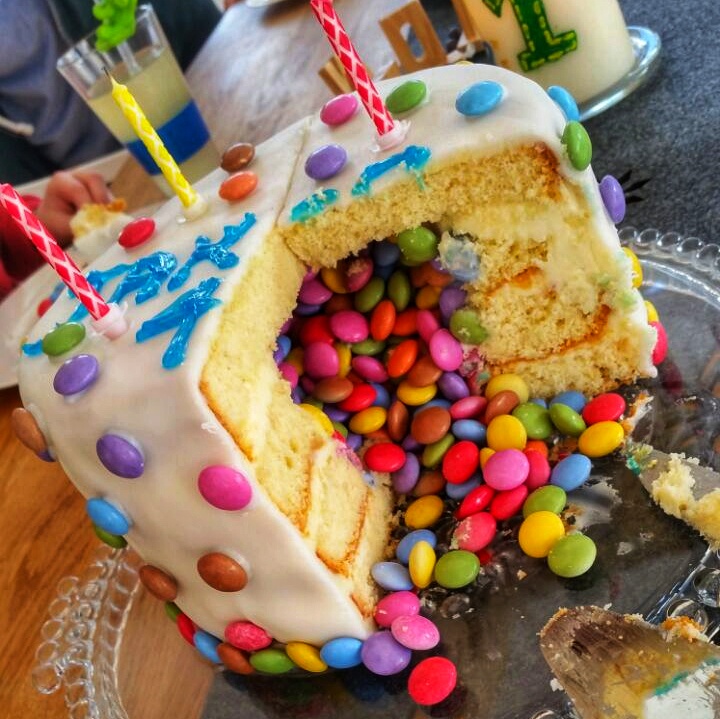 Surprise Inside Cake Von Knall Bis Bunt