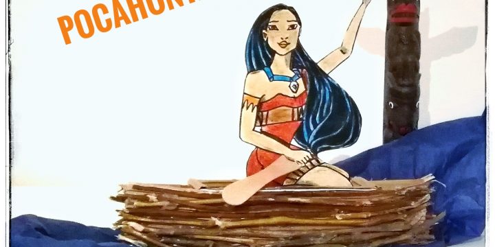 DIY Pocahontas – Indianerin im Upcycling-Kanu