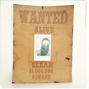 Wanted Plakat Steckbrief Cowboys
