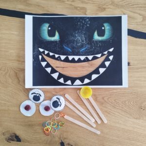 Drachenzähmen Katapult basteln