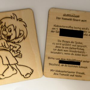 Pumuckl Kindergeburtstag Einladung