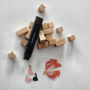 Kindergeburtstag Pumuckl Holzklötze