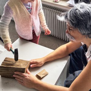 Kindergeburtstag Pumuckl Nagelspiel